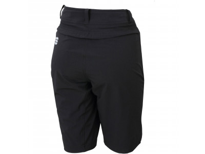 Sportful Giara Damen-Top-Shorts, schwarz