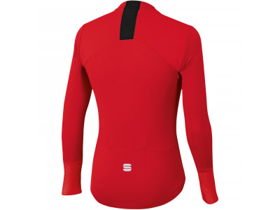 Tricou Sportful Strike cu mâneci lungi roșu