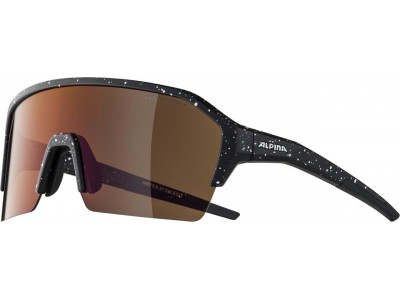 Alpina RAM HR HM + cycling goggles, black