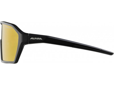 Alpina RAM HVLMR+ Fahrradbrille, schwarz matt