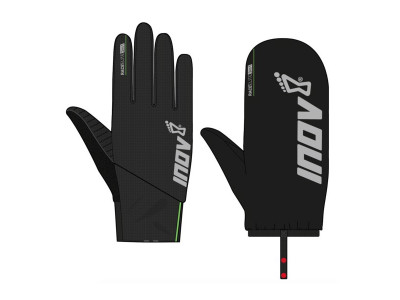 inov-8 RACE ELITE 3in1 rukavice, čierna