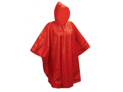 FORCE Poncho raincoat adult red