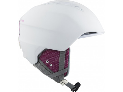 ALPINA Lyžařská helma GRAND bílo-růžová mat