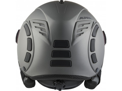 ALPINA Lyžařská helma JUMP 2.0 QVM gunmetal mat