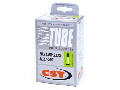 CST MTB 26x1.50-1.75&amp;quot; tube, schrader