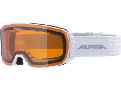 ALPINA lyžiarske okuliare NAKISKA DH biele