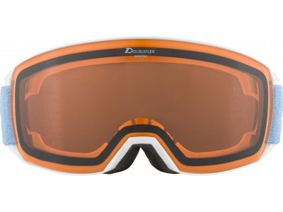 ALPINA NAKISKA DH Ski goggles, white/white