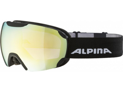 Alpina lyžiarske okuliare Pheos QHM čierne matné, QHM gold sph 
