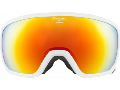 ALPINA SCARABEO HM Ski goggles white, red sph