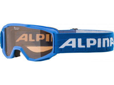 ALPINA PINEY Lyžařské brýle dětské, modré