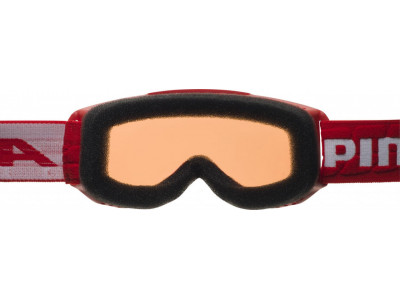 ALPINA PINEY Children&#39;s ski goggles, red