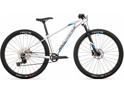 Rock Machine Thunder 29 HD LTD Kinderfahrrad, Silber/Blau/Schwarz