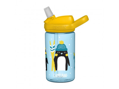 CamelBak Eddy+ Kinderflasche, 0,4 l, Penguin Patrol