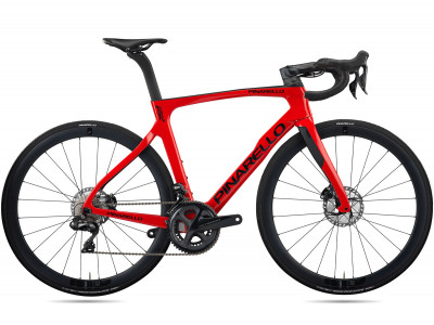 Pinarello PRINCE FX TiCR Ultegra Fulcrum Wind 400 disk kerékpár, piros