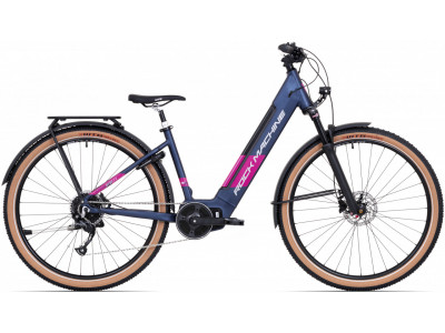 Rock Machine Storm e90-29 Lady Touring women&amp;#39;s electric bike, blue/silver/pink