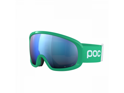 POC Fovea Mid Clarity Comp downhill goggles Emerald Green / Spektris Blue