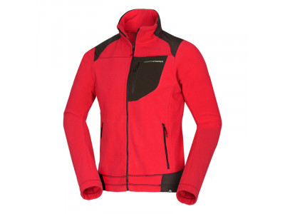 Northfinder NORTHPOLARS pulóver, piros/fekete