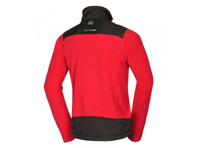 Northfinder NORTHPOLARS pulóver, piros/fekete