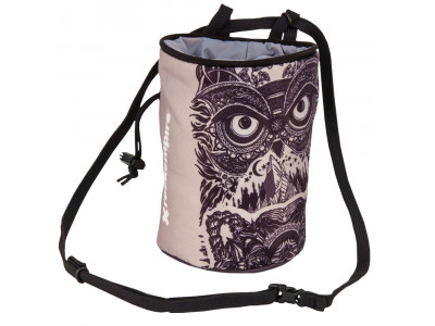 Geanta de magneziu Rock Empire Chalk Bag Owl Grey