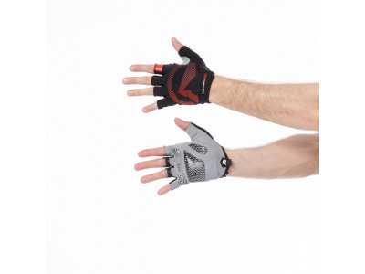 Męskie rękawice rowerowe NORTHFINDER Hi-tech z żelowym wypełnieniem MYSHORT