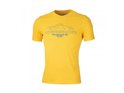 Northfinder TOHTY tričko, žlutá