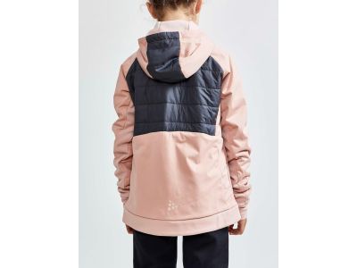Craft ADV Thermal XC detská bunda, ružová/sivá