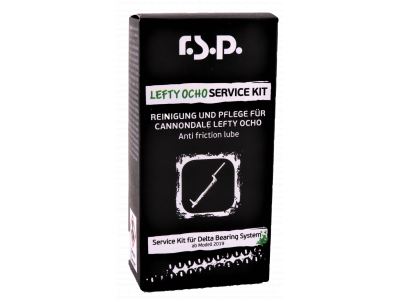 r.s.p. LEFTY OCHO Service Kit (Lefty Clean 50 ml + Lefty Ocho Lube 10ml + Slick Kick 8g)