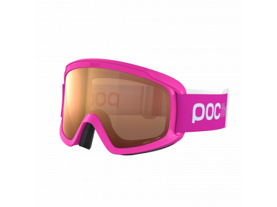 POC POCito Opsin Kinder-Downhill-Brille, Fluoreszierendes Pink, Uni