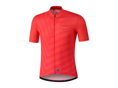 Shimano AEROLITE koszulka rowerowa, czerwona