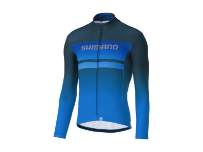 Shimano TEAM long jersey, blue