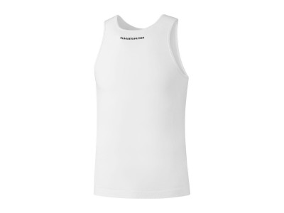 Shimano BASELAYER tričko bez rukávů bílé