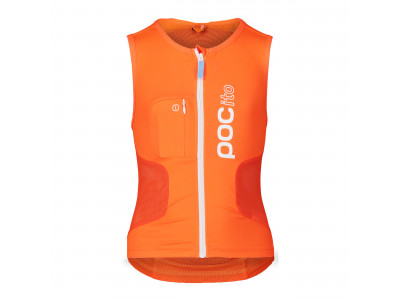 POC POCito VPD Air Vest Rückenschutz für Kinder, fluorescent orange