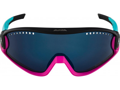 Okulary ALPINA 5W1NG CM+, niebieski/purpurowy/czarny
