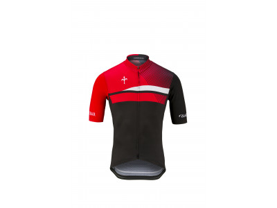 Wilier cyklistický dres Rigo černo-červená