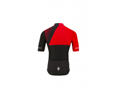 Koszulka rowerowa Wiliera Rigo w kolorze czarno-czerwonym