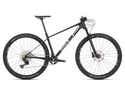 Bicicleta superior XP 969, negru mat/crom/roșu echipă