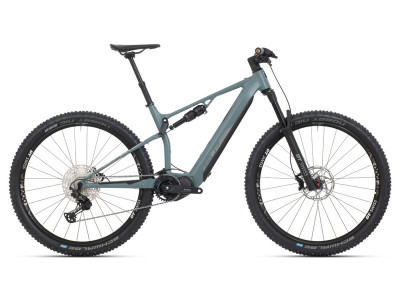 Superior eXF 9049 R 29 electric bike, matte trooper green/chrome silver