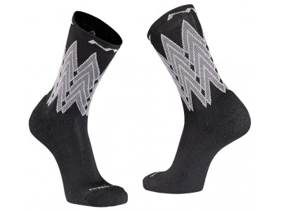 Northwave Core Sock Wool ponožky černo/šedé