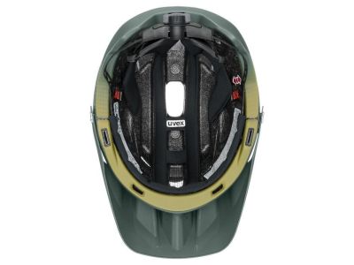 Kask uvex Quatro Integrale Tocsen, leśny/musztardowy mat