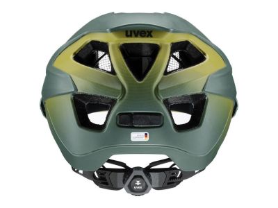 uvex Quatro Integrale Tocsen Helm, Forest/Senf matt