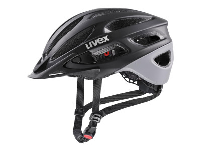 uvex true cc helmet, black/grey mat