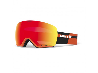 Giro Artykuł okulary Pomarańczowe Czarne Podium Vivid Ember / Vivid Infrared (2 soczewki)