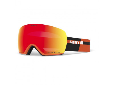 Giro Article Brille Orange Black Podium Vivid Ember / Vivid Infrarot (2 Gläser)