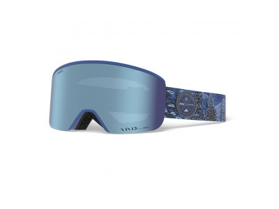 Giro Axis POW Goggles Vivid Royal/Vivid Infrared (2 lenses)