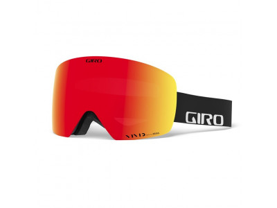 Giro Contour glasses Black Wordmark Vivid Ember/Vivid Infrared (2 glasses)