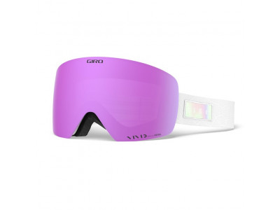 GIRO Contour okuliare White Iridescent Vivid Pink/Vivid Infrared (2 sklá)