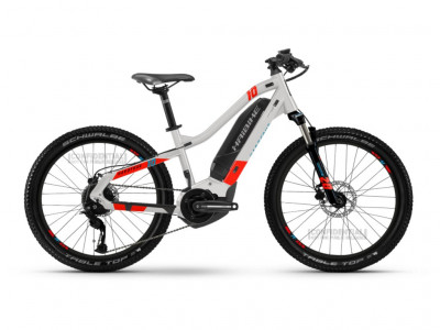 Haibike HardFour 400Wh Altus 21 HB YTS cool grey/red/teal