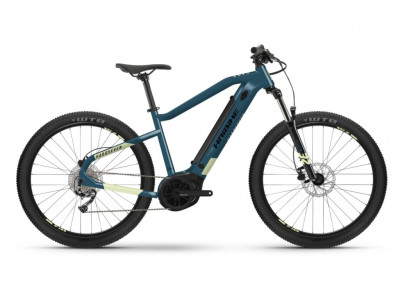 Haibike HardSeven 5 500Wh 27,5 rower elektryczny, niebieski/zielony
