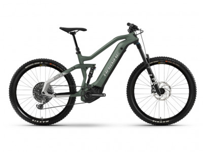 Haibike AllMtn 6 i600Wh 29/27.5 electric bike, bamboo/cool gray