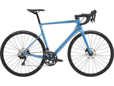 Cannondale SuperSix Evo Disc 105 kerékpár, alpesi kék